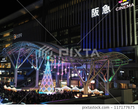 福岡聖誕節來臨 JR 博多站 福岡縣福岡市中博多區博多站 117177675