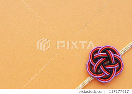 Halloween color material Orange background 117177917