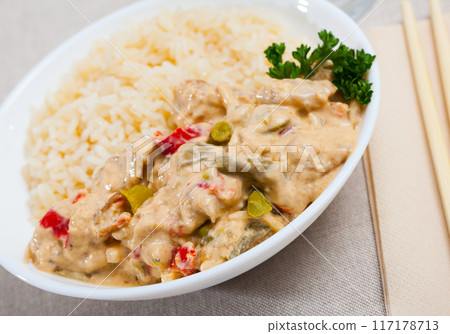 Thai Red Curry 117178713