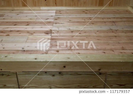 Space after removing tatami mats or before installing tatami mats 117179357