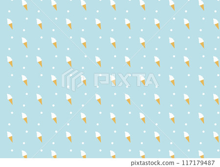 Cute background of soft serve ice cream - Green Cute background of soft serve ice cream - Green 117179487