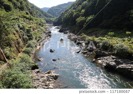 Sagano Sightseeing Railway Torokko Hozukyo Station / Hozugawa River Boat [Arashiyama, Nishikyo-ku, Kyoto City, Kyoto Prefecture] 117180087