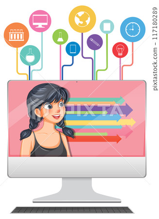 Digital Learning and Education Concept 117180289