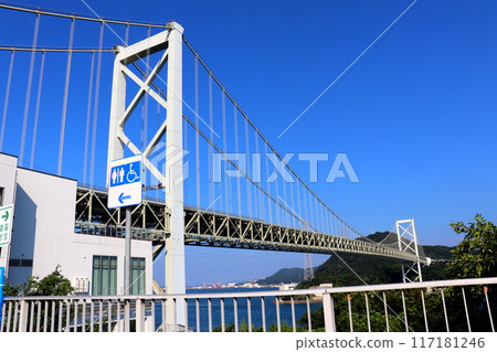 關門大橋 關門海峽 壇浦停車場 壇浦停車場 壇浦停車場 山口縣 關門大橋 關門海峽 壇浦停車場 壇浦停車場 壇浦停車場 山口縣 117181246