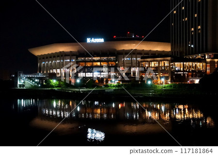 Night view K-Arena Yokohama Minatomirai, Nishi-ku, Yokohama Night view K-Arena Yokohama Minatomirai, Nishi-ku, Yokohama 117181864