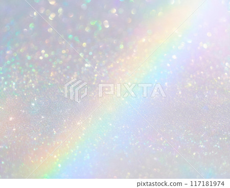 彩虹閃光背景圖形素材生成AI 117181974