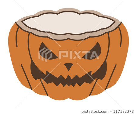 Empty Halloween pot Empty Halloween pot 117182378