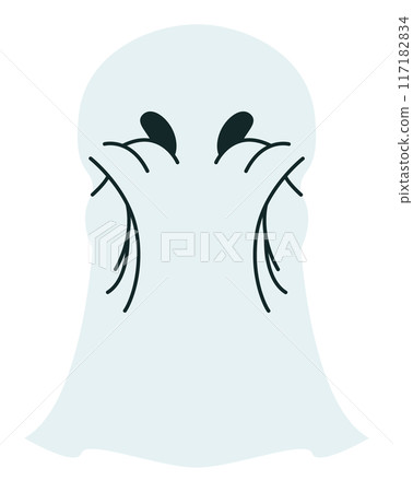富有表現力的萬聖節鬼魂 117182834