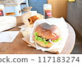 Handmade burger shop 117183274