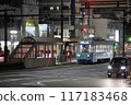 Tram at night 117183468