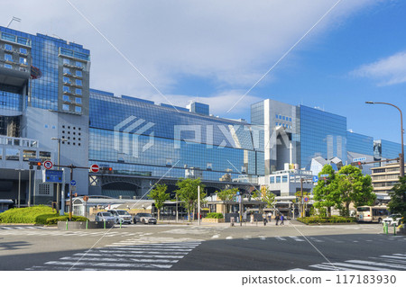 Early morning in front of Kyoto Station Kyoto Station 117183930
