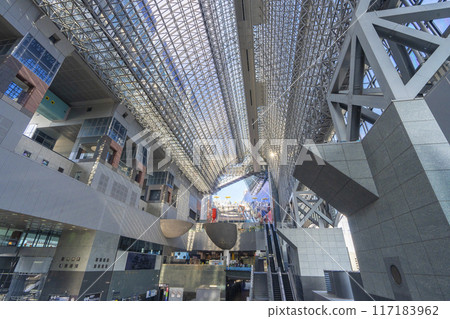 View from Karasumakoji Square inside Kyoto Station 117183962