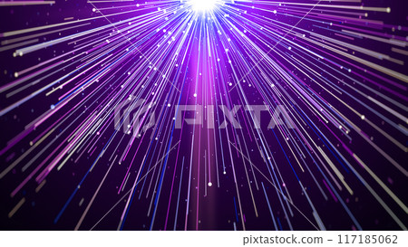 Star falling glowing lights elegant abstract background 117185062