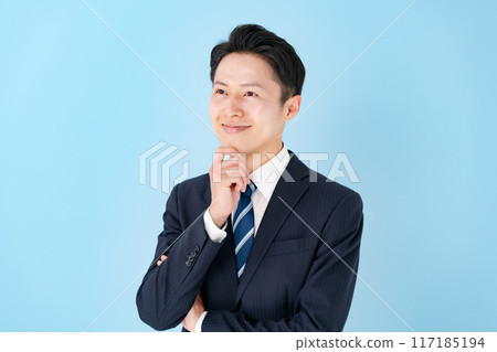 Businessman Middle-aged man Portrait 117185194