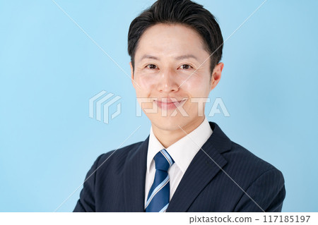 Businessman Middle-aged man Portrait Businessman Middle-aged man Portrait 117185197