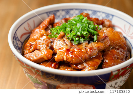 Bowl of pork 117185830