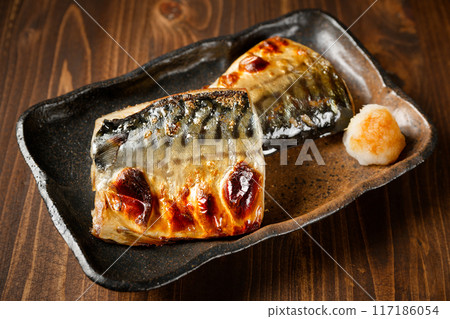 烤鹹鯖魚 117186054