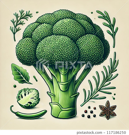 [Ingredients/Vegetables] Broccoli 117186250