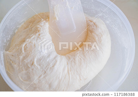 Elastic ciabatta dough Elastic ciabatta dough 117186388