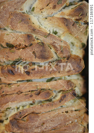 Baked bread 117186991