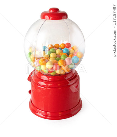 Mini old-style candy machine 117187497