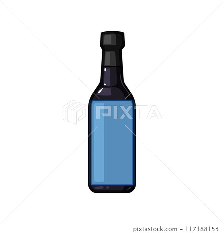 dumpling soy sauce cartoon vector illustration 117188153