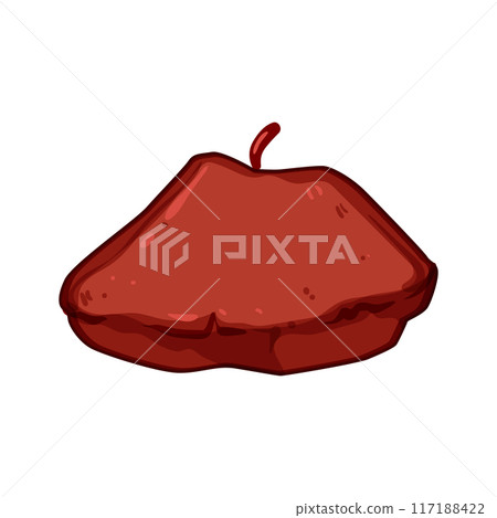 felt beret cartoon vector illustration felt beret cartoon vector illustration 117188422