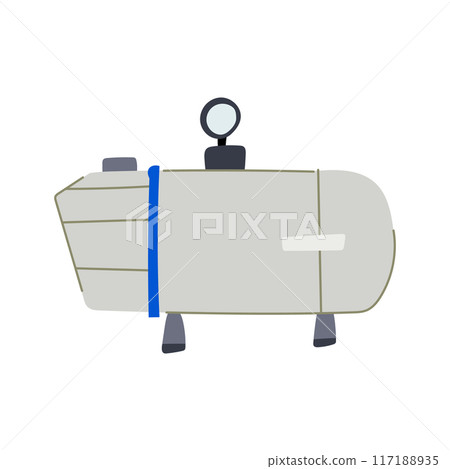 underwater vacuum pump cartoon vector illustration underwater vacuum pump cartoon vector illustration 117188935