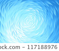 Blue water waves running in spiral 117188976
