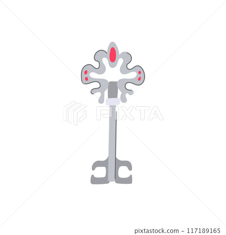 vintage magic key cartoon vector illustration vintage magic key cartoon vector illustration 117189165