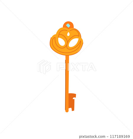 door magic key cartoon vector illustration door magic key cartoon vector illustration 117189169