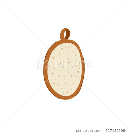 wash loofah shower cartoon vector illustration wash loofah shower cartoon vector illustration 117189206