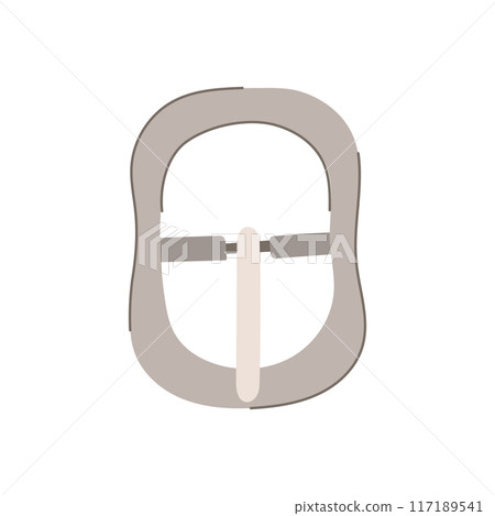 braid buckle belt cartoon vector illustration braid buckle belt cartoon vector illustration 117189541