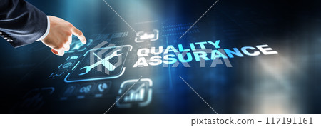 Quality Assurance ISO DIN Service Guarantee Standard Retail Concept Quality Assurance ISO DIN Service Guarantee Standard Retail Concept 117191161