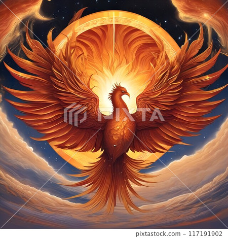 "The Magnificent Phoenix - A Symbol of Rebirth and Hope, Fantastic Wings of Flame 3" by Inoue Kantaro 117191902