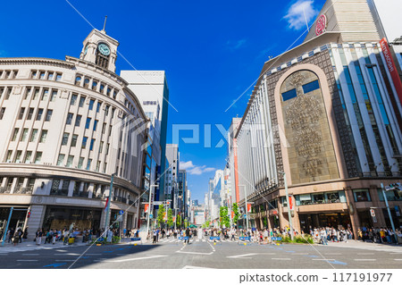 假日銀座行人天堂 117191977