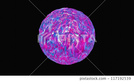 Colorful glass sphere Colorful glass sphere 117192539