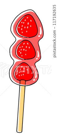 Loose and simple strawberry candy, solid color Loose and simple strawberry candy, solid color 117192635