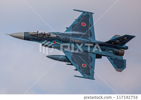 戰鬥機在天空中飛行 117192758