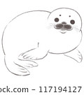 日式海豹寶寶 117194127