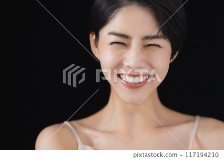 Beauty image of a woman with short hair 117194210