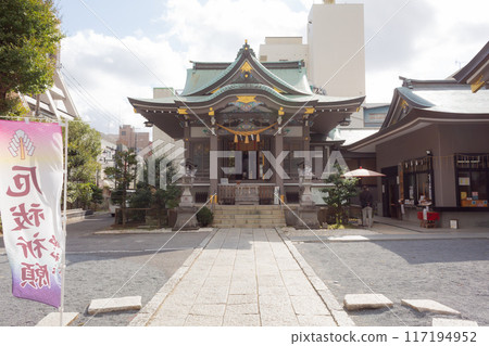 [日本] 千葉縣柏神社的主殿與無人通道 117194952