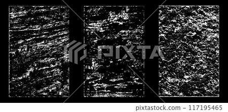 Black and white grunge. Distress overlay texture. Abstract surface dust and rough dirty wall background concept. Distress illustration simply place over object to create grunge effect. Vector EPS10. 117195465