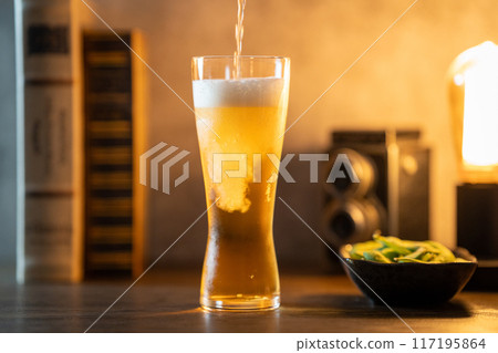 [飲料]啤酒和毛豆 117195864