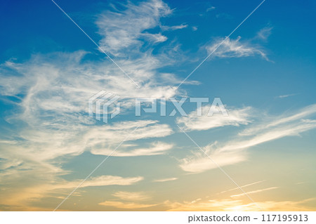 [Twilight] Summer sky [Material] 117195913