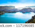 view of Bled lake 117196085
