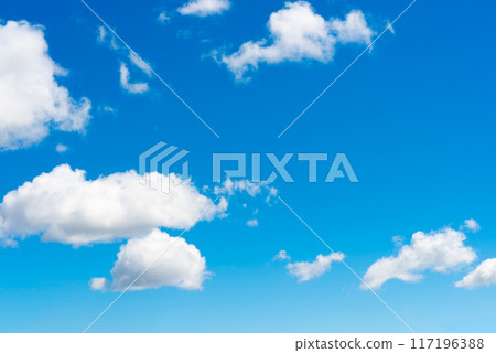Clouds on blue sky 117196388