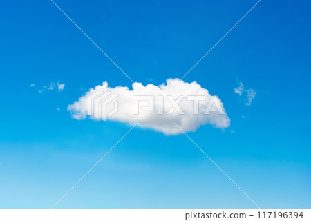 White cloud on blue sky White cloud on blue sky 117196394