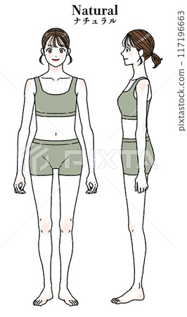 Natural bone structure, image illustration, with text 117196663