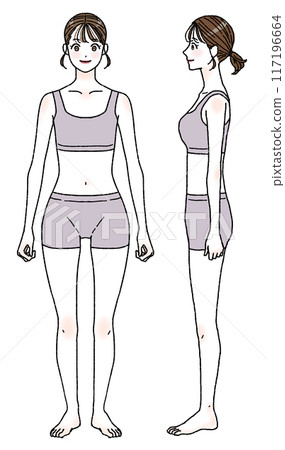 Skeletal wave image illustration 117196664